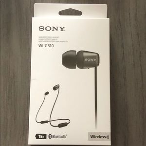 Brand new in box SONY wireless headset. Bluetooth